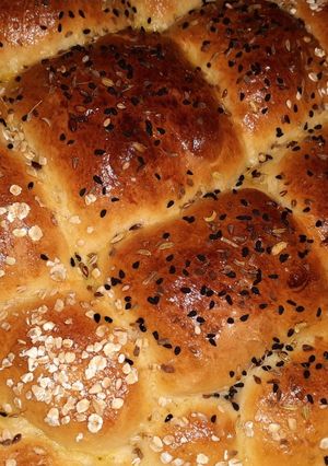 صورة لوصفة الخبز التركي