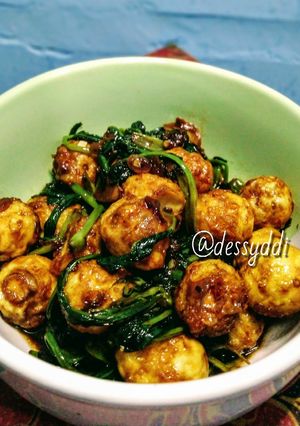 Foto resep Tumis kangkung telur puyuh