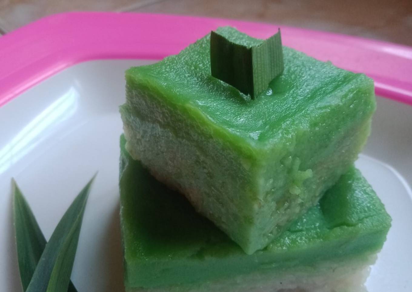Kue Talam Ketan Sarikaya Pandan