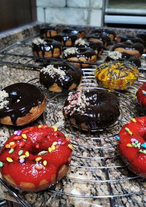 صورة لوصفة دونات شهيه 😋