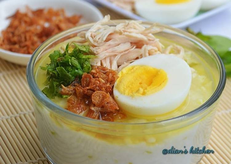 Resep Mudah Bubur Ayam Sederhana Enak Sempurna