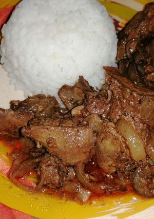 Resztelt máj recept fotója