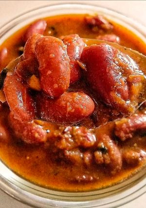 A picture of Rajma Masala.