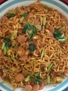 Foto resep Mie goreng sosis