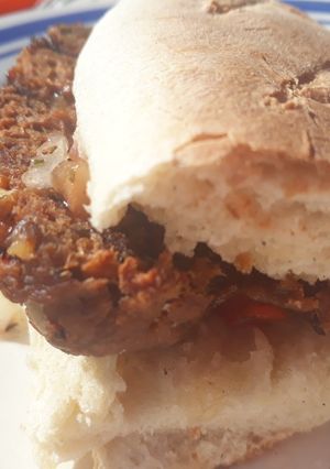 Una foto de Chorizo vegano