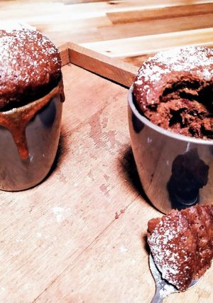 Une photo de Mug cake au chocolat IG Bas