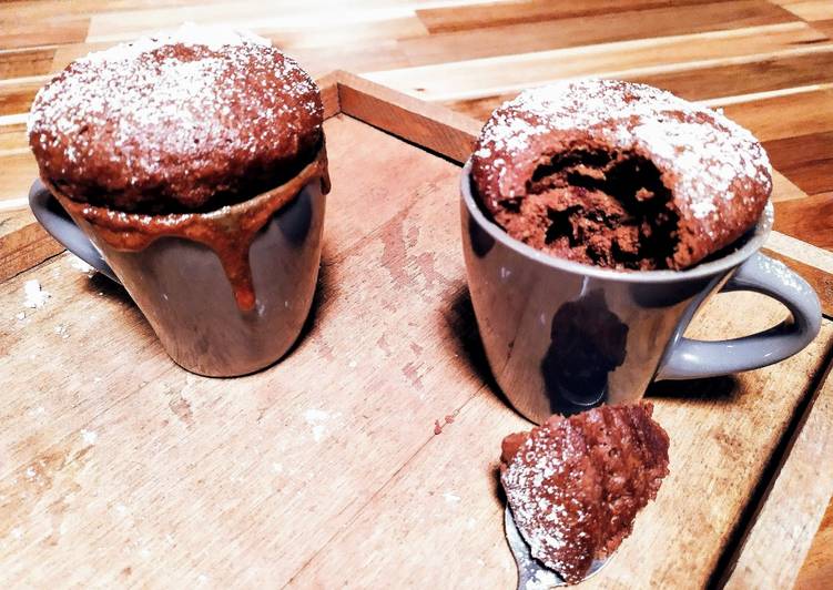 Comment Préparer Des Mug cake au chocolat IG Bas