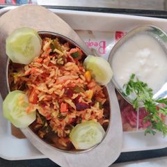 A picture of Red pulao.