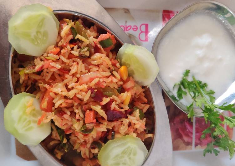 Simple Way to  Red pulao