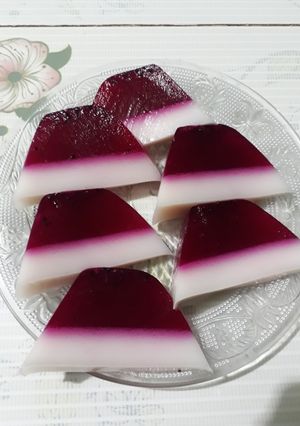 Foto resep Puding naga susu