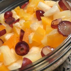 Restaurent style fruit chat A picture of Restaurent style fruit chat.