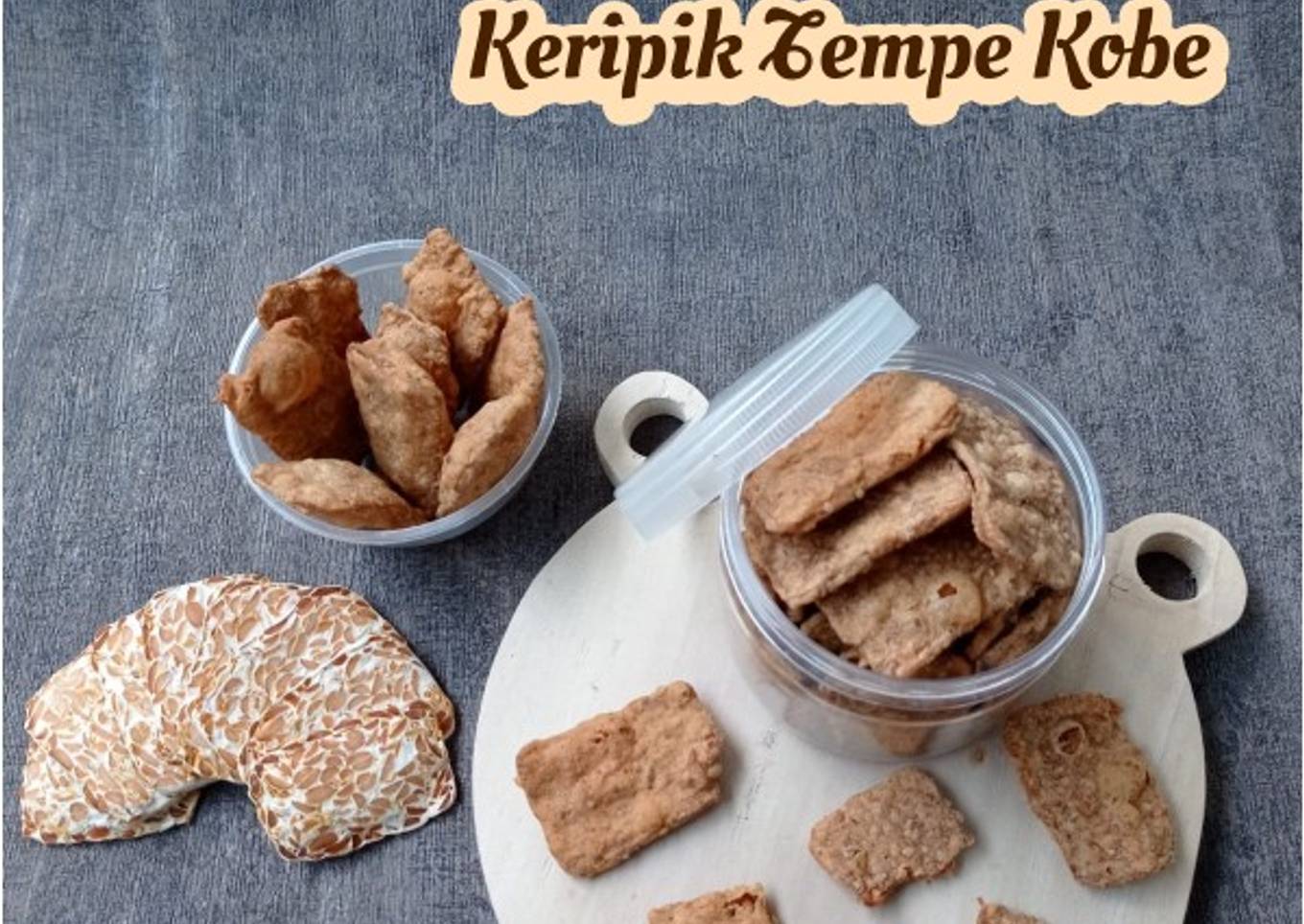 Resep #466. Keripik Tempe Kobe, Lezat Sekali