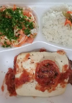 Una foto de Suprema de Pollo a la Pomodoro
