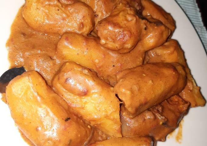 Simple Way to Make Eric Ripert Matoke n peanut sauce
