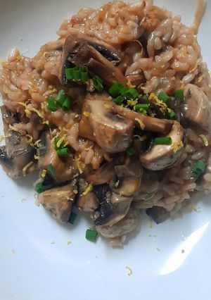 Foto de Risotto de Cogumelos