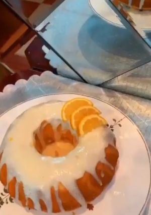 صورة لوصفة كيكه الليمون🍋💛