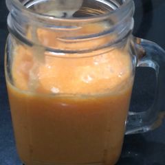 Papaya Smoothie A picture of Papaya Smoothie.