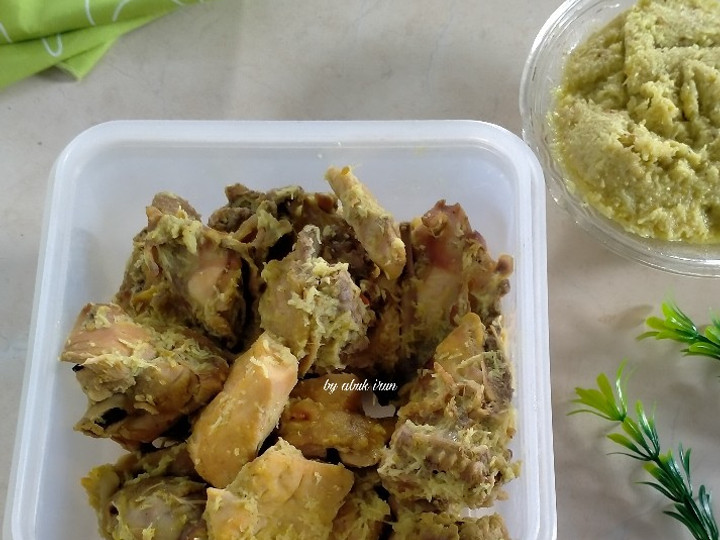 Resep Ayam Serundeng frozen yang Lezat