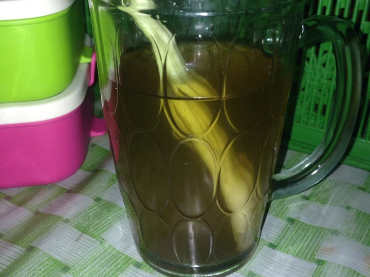 Langkah Gampang Menyiapkan Resep Green Tea with Lemon Grass yang Sempurna Anti Ribet, Menggugah Selera