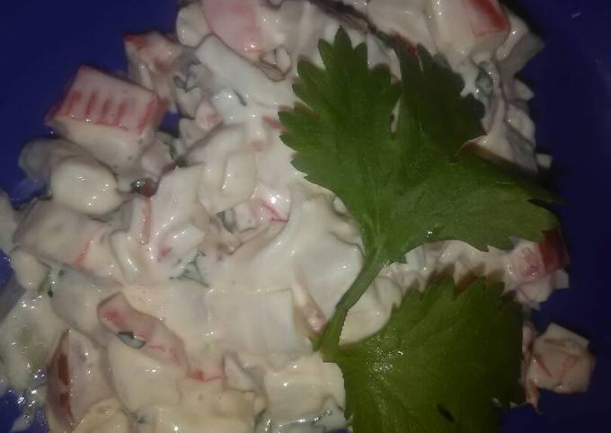 Simple Way to Prepare Quick Crab Salad