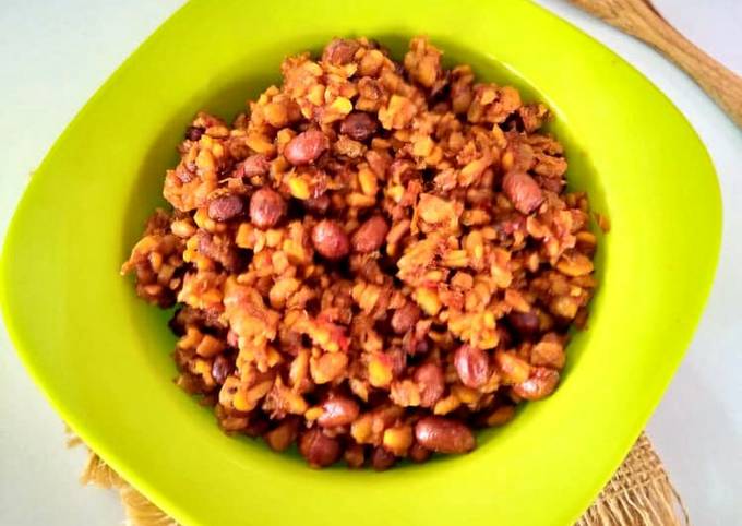 Resep membuat Kering Tempe Kacang Tanah dijamin sempurna