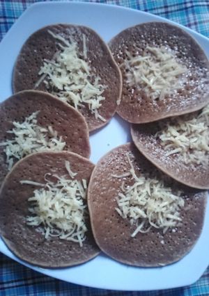 Foto resep Pancake coklat keju