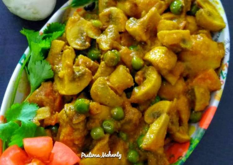 Recipe of Favorite Chatu Besara(Mushroom with Mustard Paste)