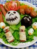Cơm Halloween cho bé