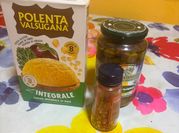 Una foto di polenta al forno