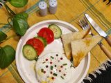 تخم مرغ پخته شده در آب(فنجانی)