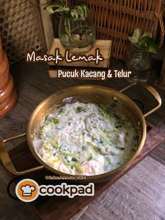 Gambar Masak Lemak Pucuk Kacang & Telur