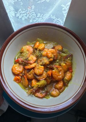 Foto resep Udang goreng kuning