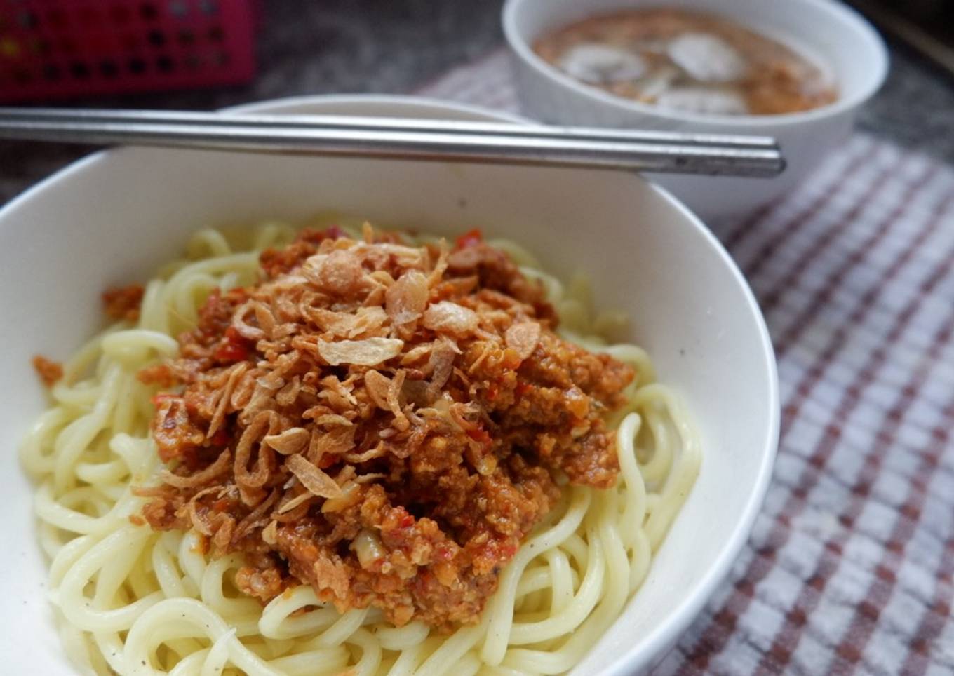 Mie rica (non halal)