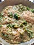Pollo en crema con brócoli común o saludable 🥦