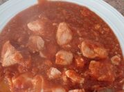 Una foto de tomate pimiento