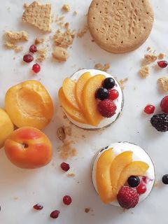 Foto di Mini cheesecake alle albicocche