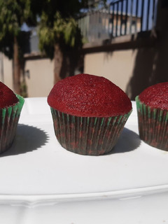A picture of Red velvet cake.