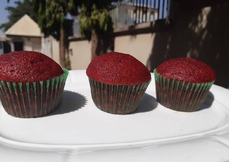 Steps to Prepare Super Quick Homemade Red velvet cake