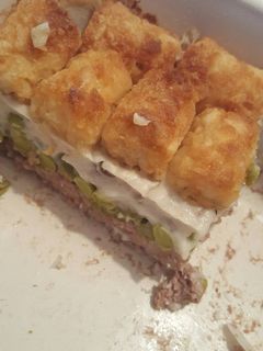 A picture of Tater-Tot Casserole.