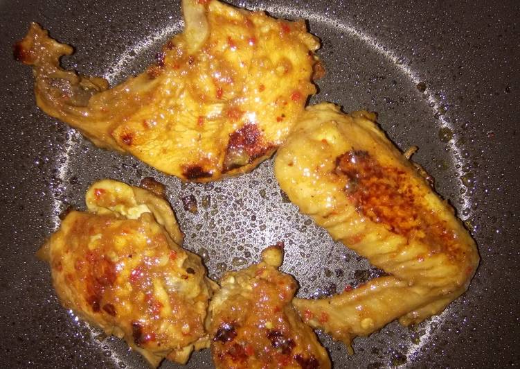 Cara Gampang Menyiapkan Ayam bakar teflon sederhana + tempe yang Sempurna