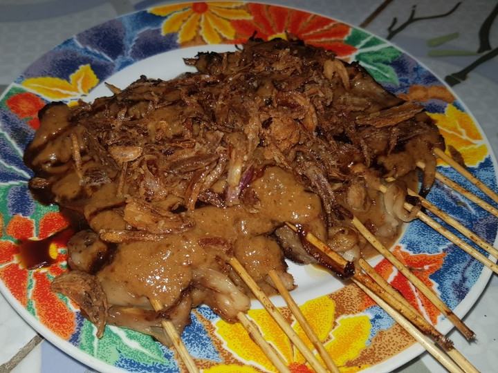 Ini dia! Resep praktis bikin Sate jamur bumbu kacang  sempurna