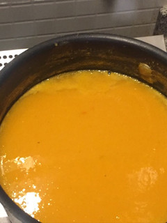 Una foto de Sopa Crema de Calabaza