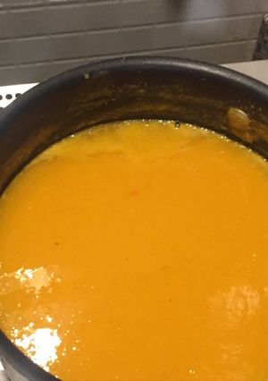 Una foto de Sopa Crema de Calabaza