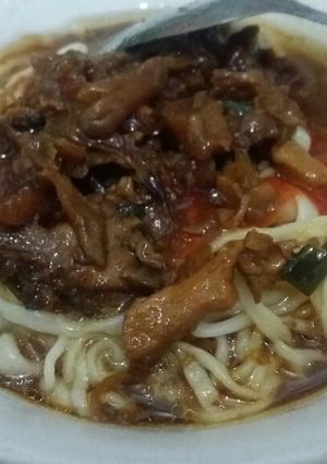 Foto resep Mie ayam jamur ala abang2