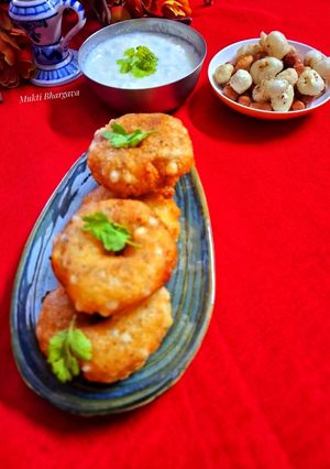 A picture of Sabudana Vada.