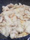 Bocconcini di pollo cremosi