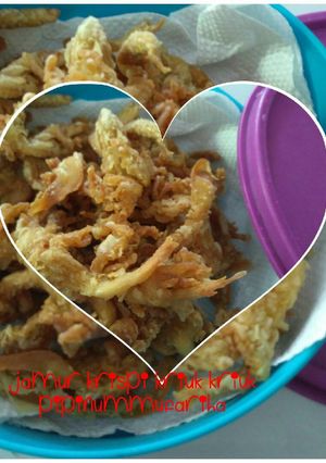 Foto resep Jamur Krispi Kriuk Kriuk