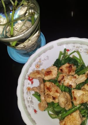 Foto resep Tumis kangkug ayam sehat untuk diet