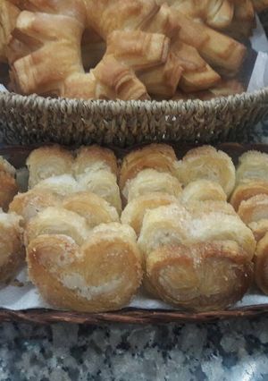 Una foto de Palmeritas de Hojaldre