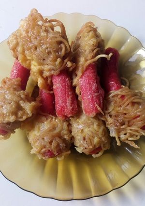 Foto resep Sosis gulung mie